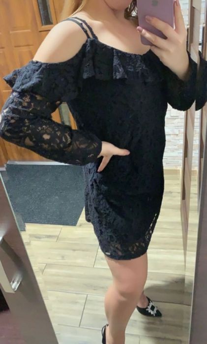 Sukienka krótka czarna