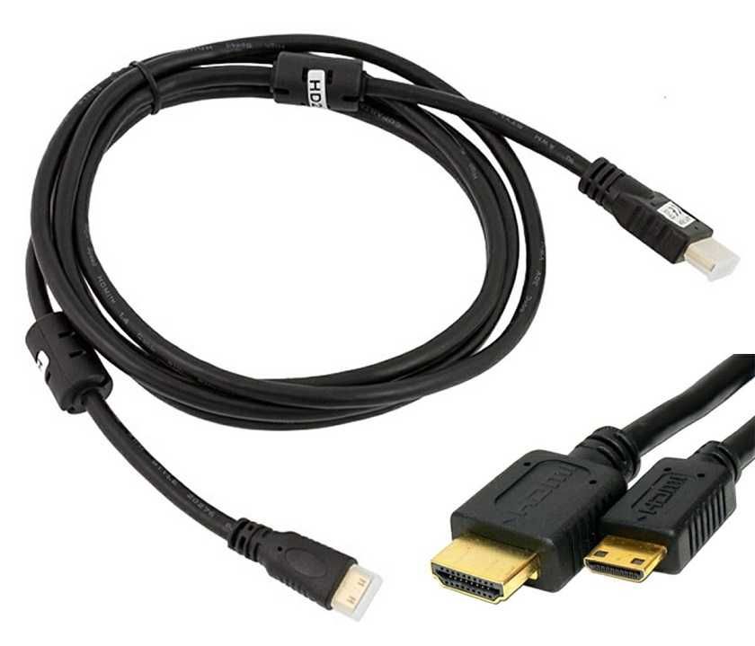 Kabel HDMI mini HDMI HD v1.4b 2m * Video-Play Wejherowo