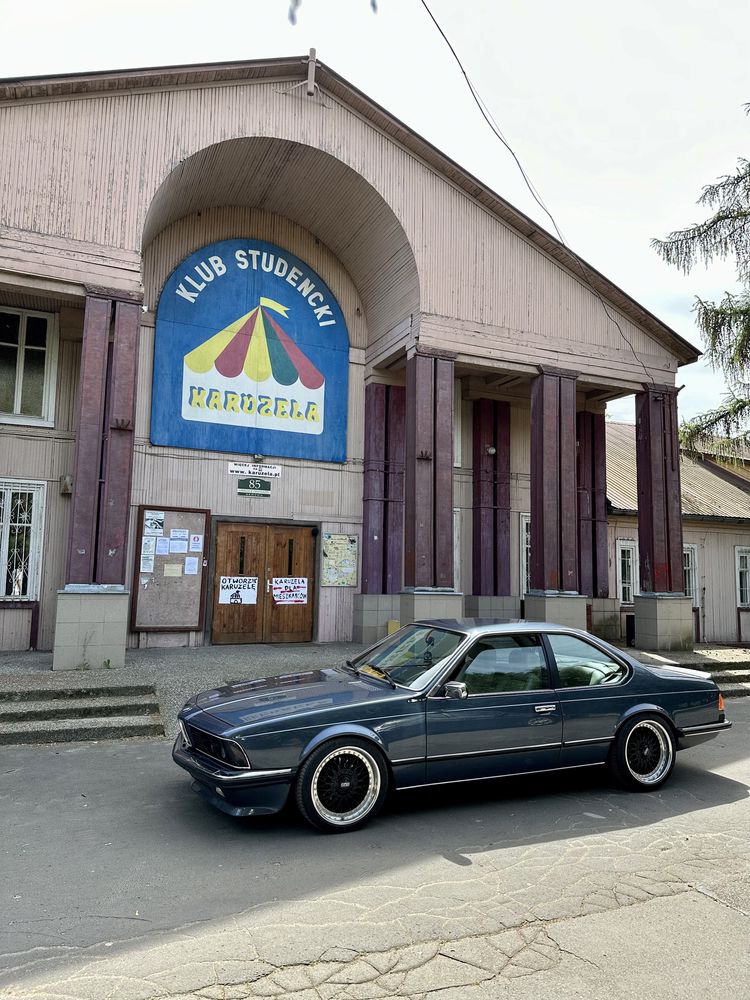 BMW seria 6 E24 635 CSi Szwajcar Europa rekin Recaro Black Hella BBS