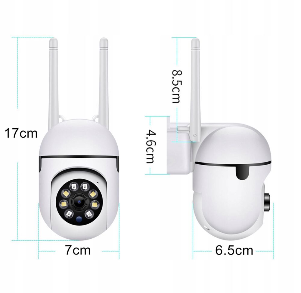 Kamera kompaktowa (box) IP 22142 1 Mpx monitoring wifi obrotowa