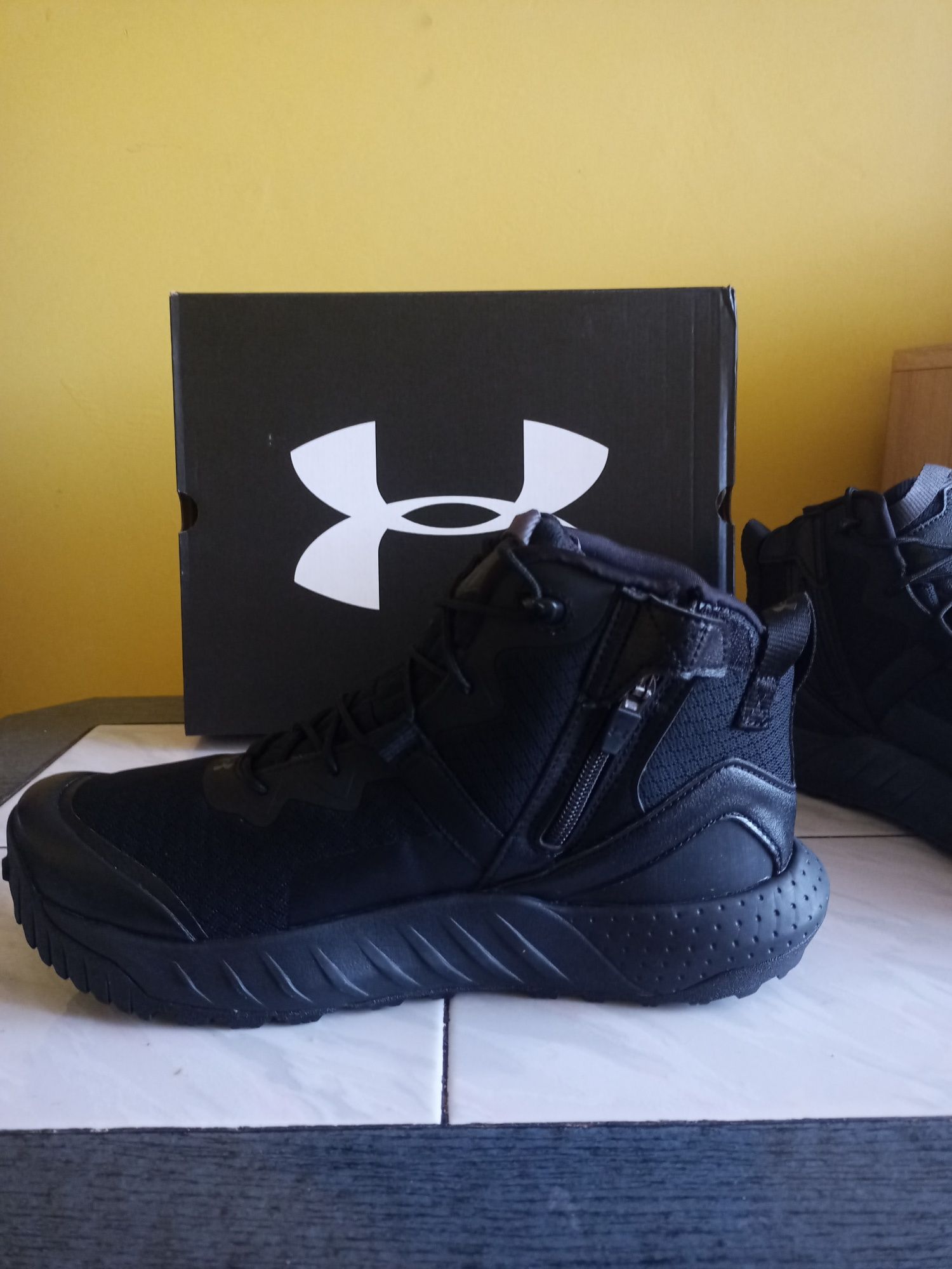 Buty męskie Under Armour Micro G Valsetz zip mid