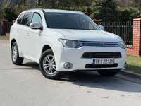 Mitsubishi Outlander 2015r PHEV 4WD Plug in hybryda Kamera Keyless Alufelgi Hak Nawigacja