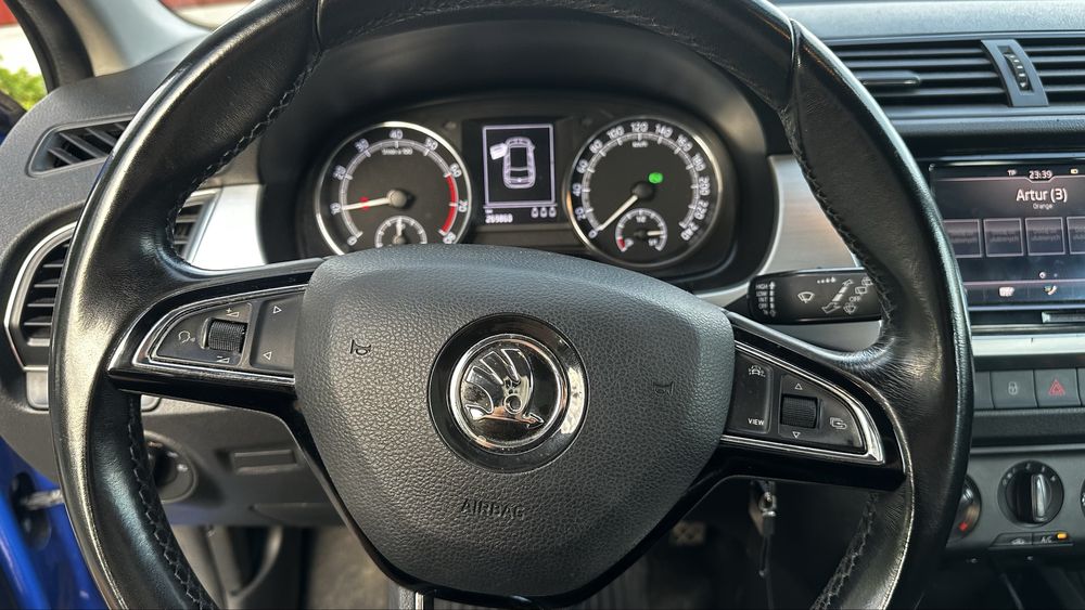 Skoda fabia 1.0 tsi automat, lampy led, kamera, vat 23% bezwypadko PL