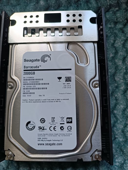 Dysk zewnętrzny Seagate Expansion 2TB SRD00F2