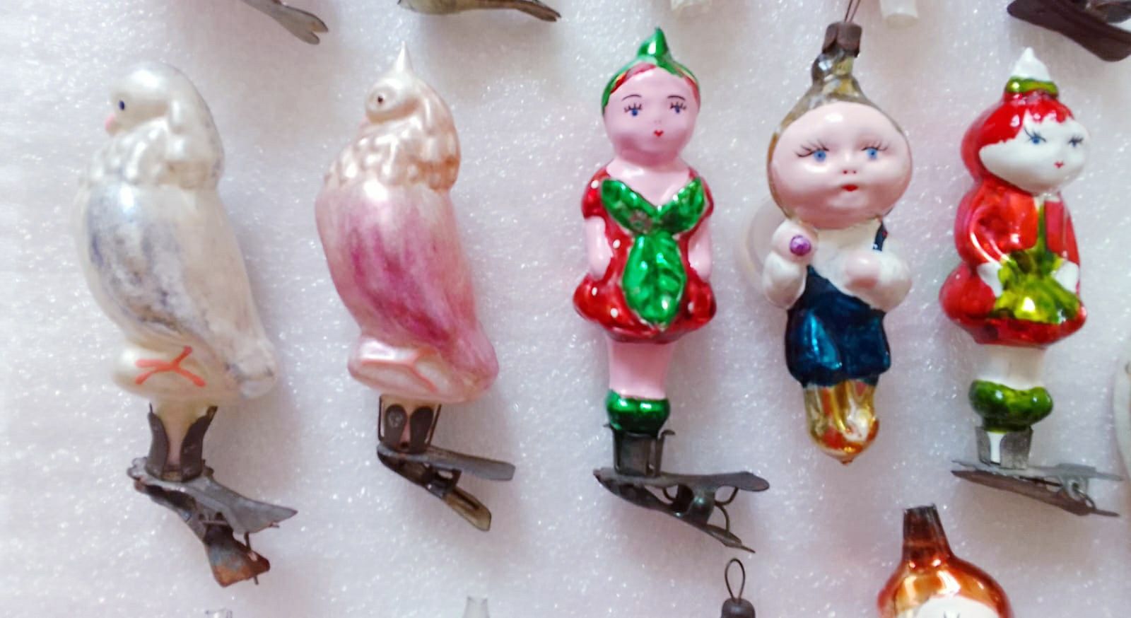 Ёлочные игрушки СССР