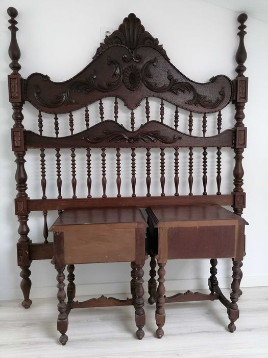 Cama casal clássica