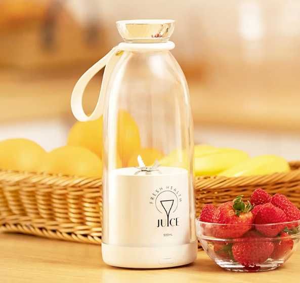 Blender ręczny 3life Fresh butelka PRZENOŚNY BLENDER DO SOKÓW 500ml