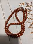 Colar vintage de coral