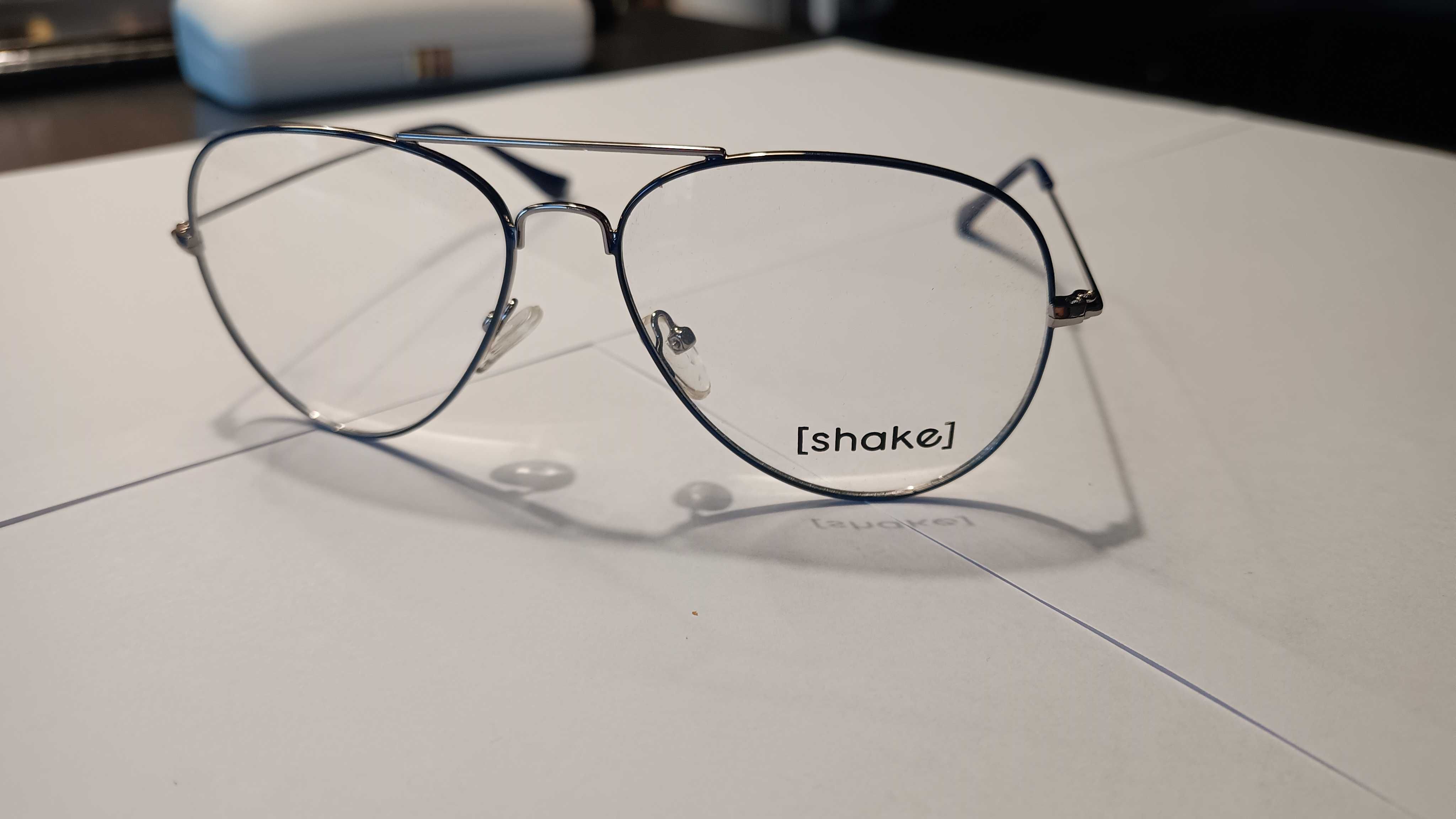 Oprawki Okulary Shake sh1088f nowe niebieskie