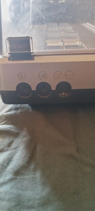 Gira discos antigo a funcionar bem