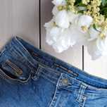 Spodnie jeansowe damskie Bershka skinny jeansy z wysokim stanem