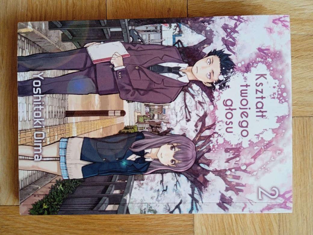 Kształt twojego głosu manga komiks
