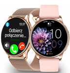 Smartwatch Damski Zegarek Dla Kobiety  ROZMOWY 300MAH Ciśnieniomierz