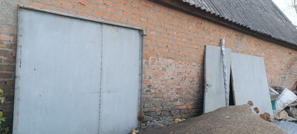 Продам металеві ворота з калиткою