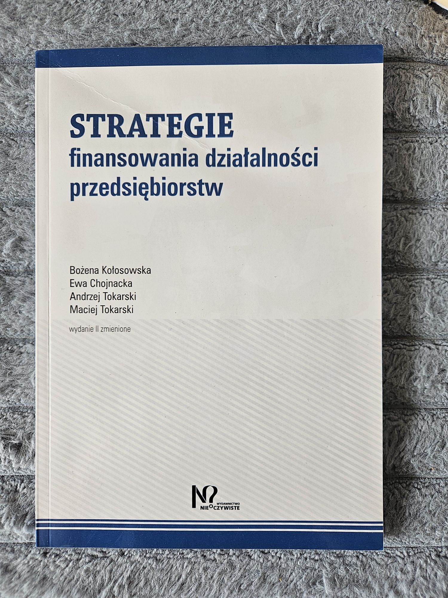 Strategie finansowania działalności przedsiębiorstw