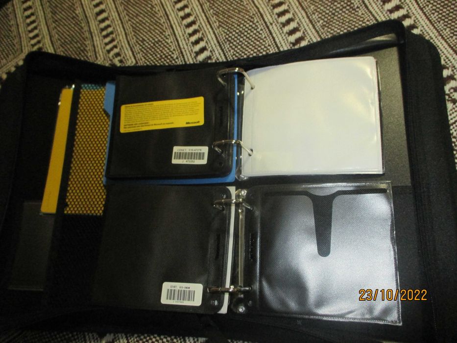 Porta cd's ou dvd's Microsoft