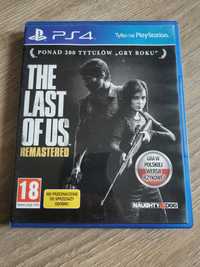 The last of us remastered na konsole PS4 idealny stan polska wersja