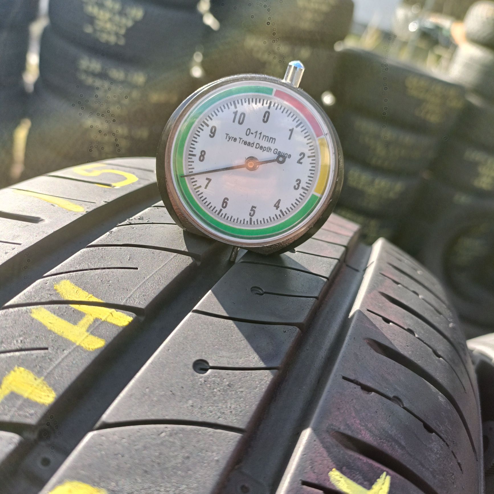 185/60r15 Kumho EcoWing ES01 z 2022r 7.4mm DEMO jak nowe