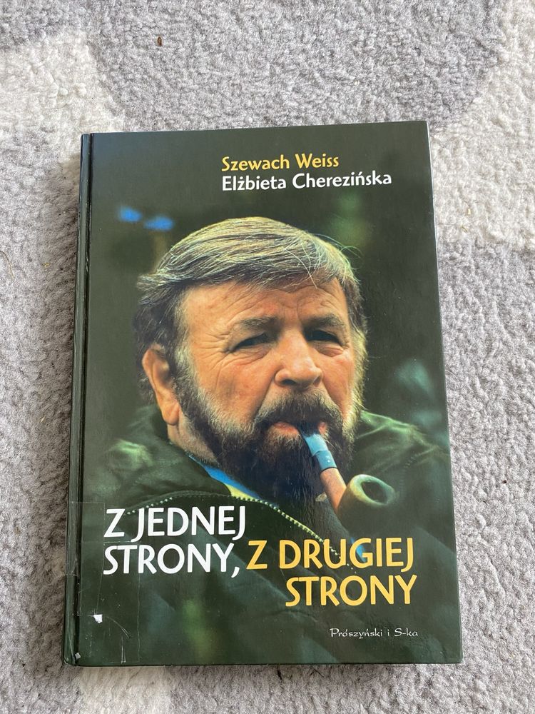 Szewach Weiss, Elżbieta Cherezińska Z jednej strony, z drugiej strony