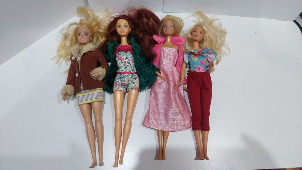 Lalki barbi 4 szt