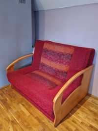 Fotel sofa rozkładana dwuosobowa amerykanka z funkcją spania