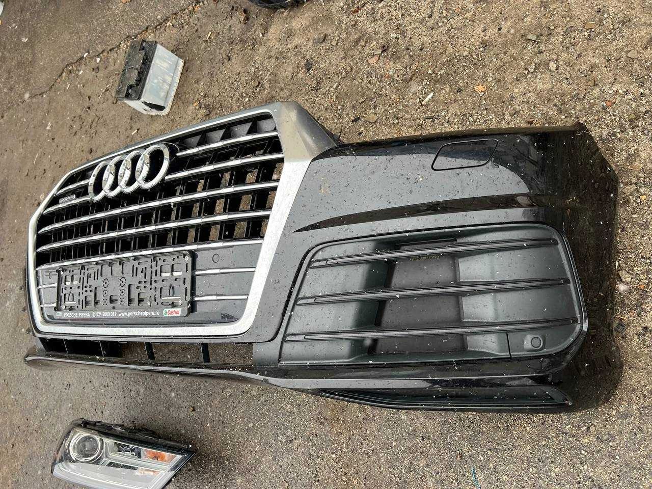 Бампер Audi Q7 4M0 Фара Бампер Ку7 Фари 4М0 Ку 7 Решітка Audi Оптика
