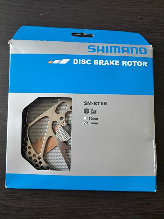 Tarcze hamulcowe Tarcza hamulcowa Shimano SM-RT56 180 mm (7")