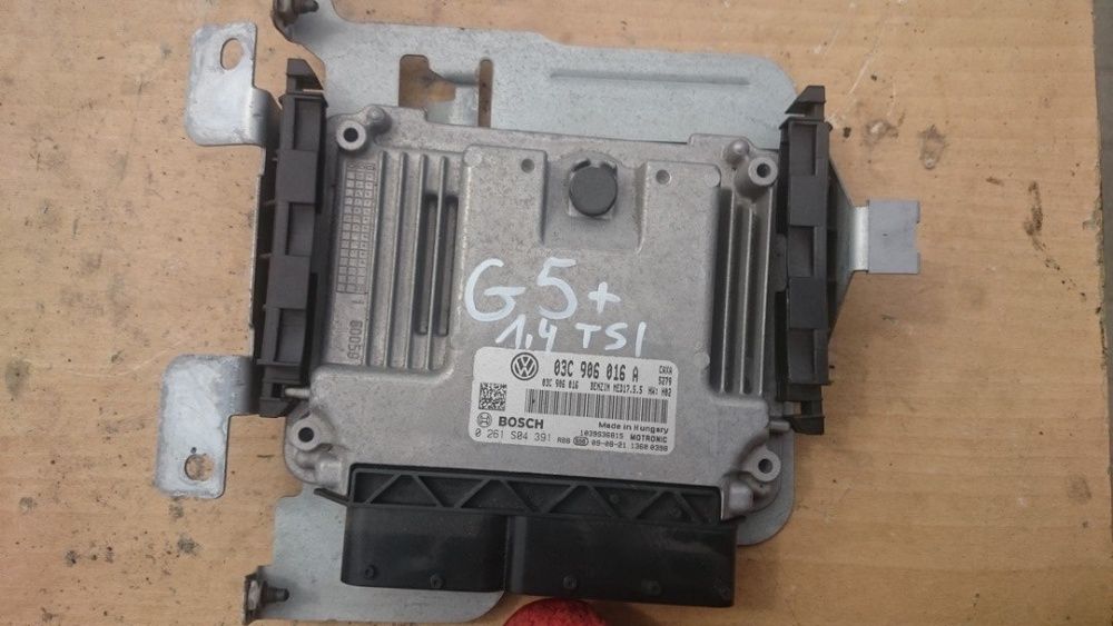 Golf 5 V Plus Lift komputer 1.4 TSI 03C906016A