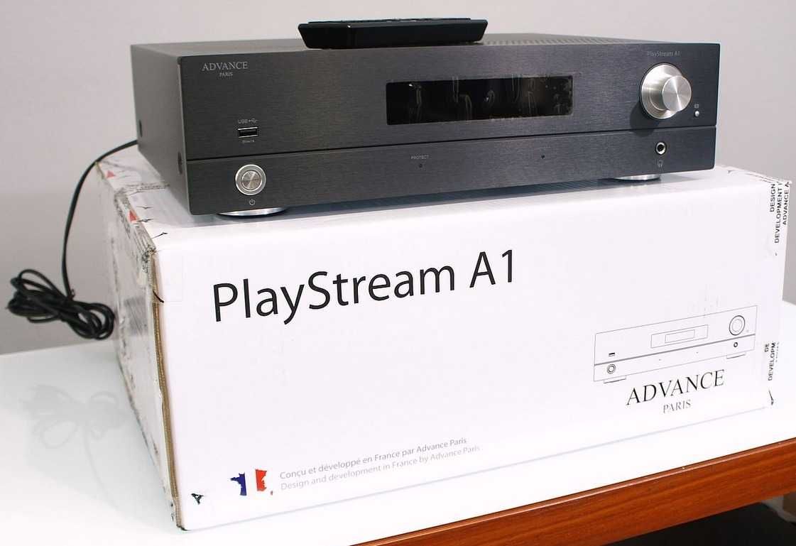 Advance Paris Playstream A1 sieciowy amplituner stereo WiFi B-T DAC