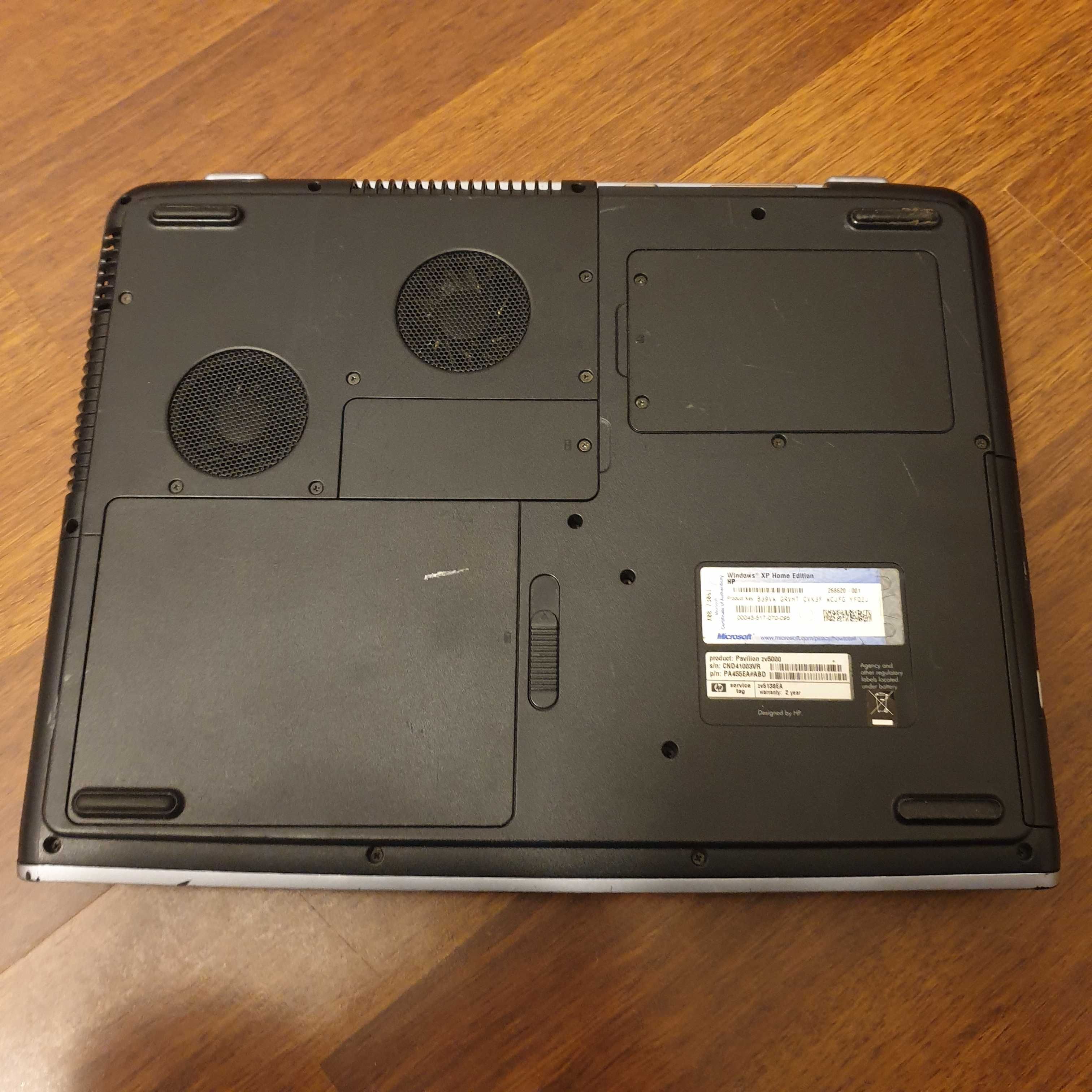 Laptop Hp pavilion zv5000 harman kardon retro