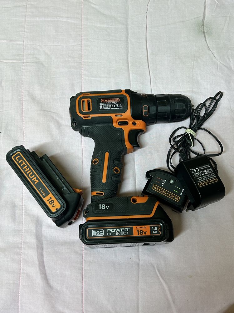 Wkrętarka Black+Decker 18V