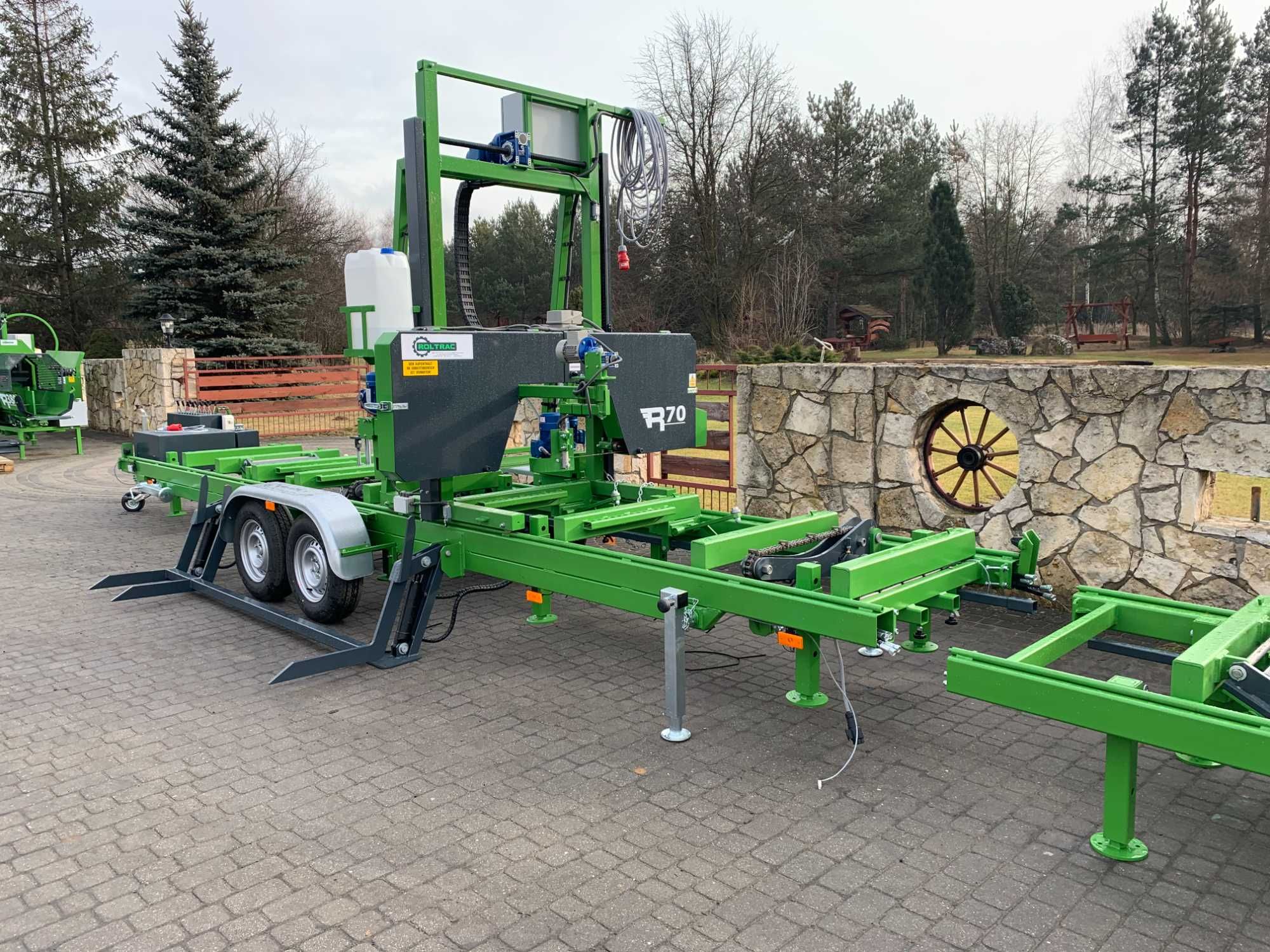Trak taśmowy R-70 pilarka przecinarka nowa producent Homologacja