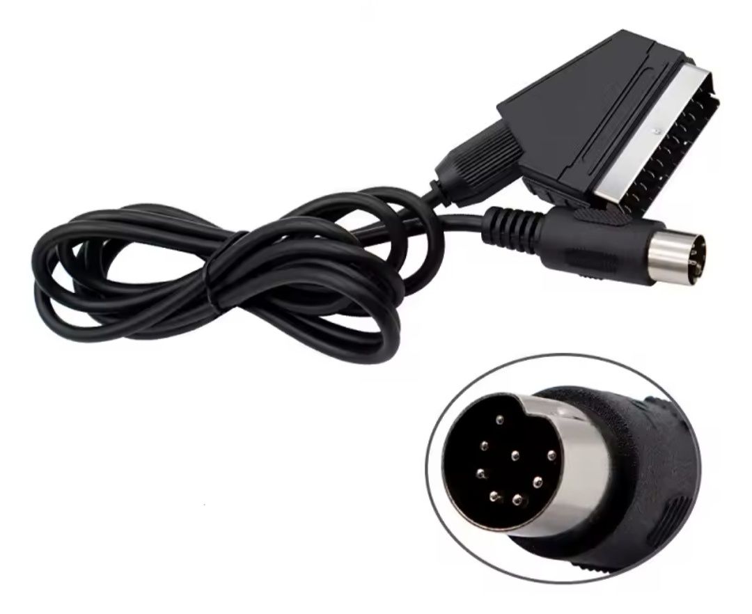 Cabos Scart para Sega, Nintendo, Ps, Xbox