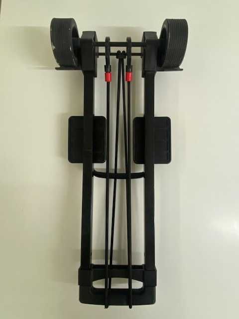 Trolley porta mala com rodas preto - Pouco usado