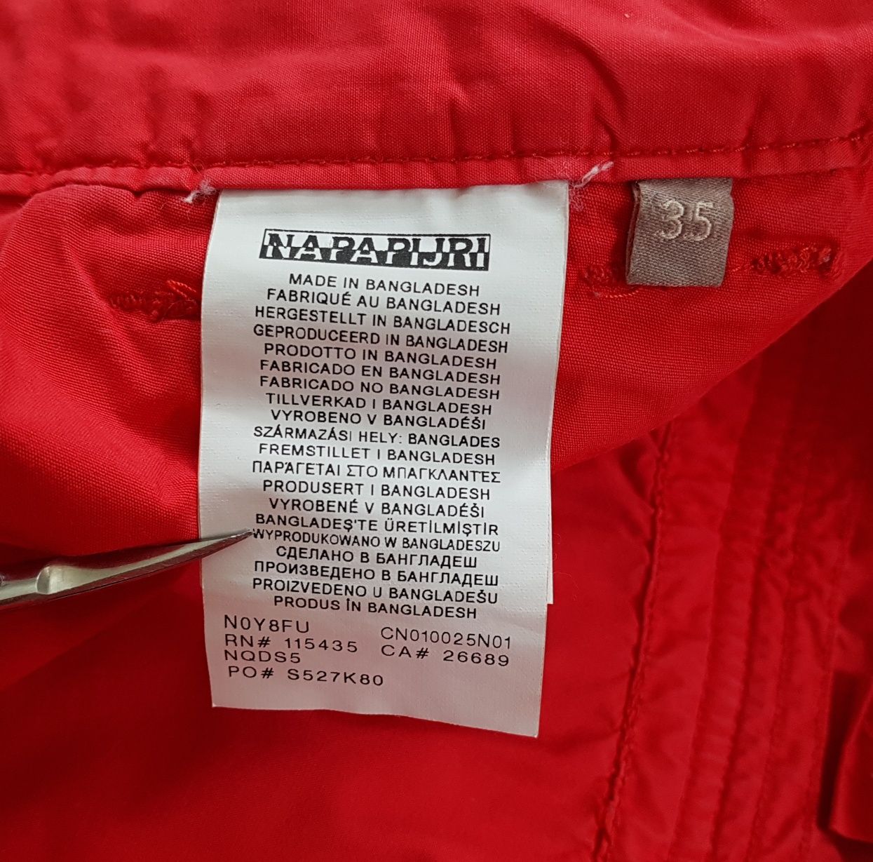 NAPAPIJRI шорты карго Оригинал W35 - XL
