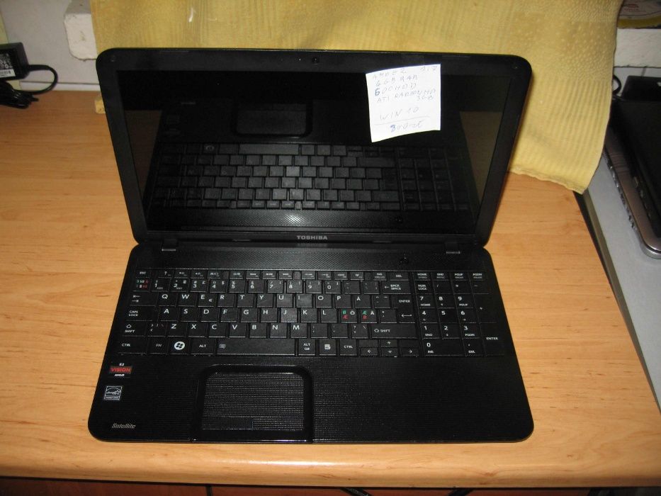 PRZECENA nowy laptop  Toschiba 15.6 led, Graf Ati HD українська мова