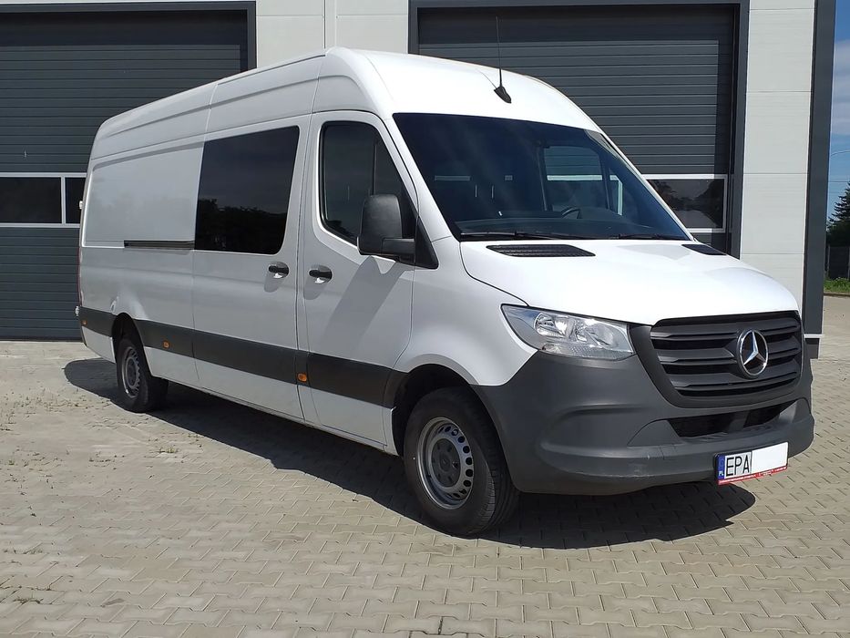 Mercedes-Benz SPRINTER 317 CDI MAXI BRYGADÓWKA 9 OSÓB OBROTOWE FOTELE NR.54  brygadówka 9 osób, homologacja ciężarowa, klimatronic, nr.54