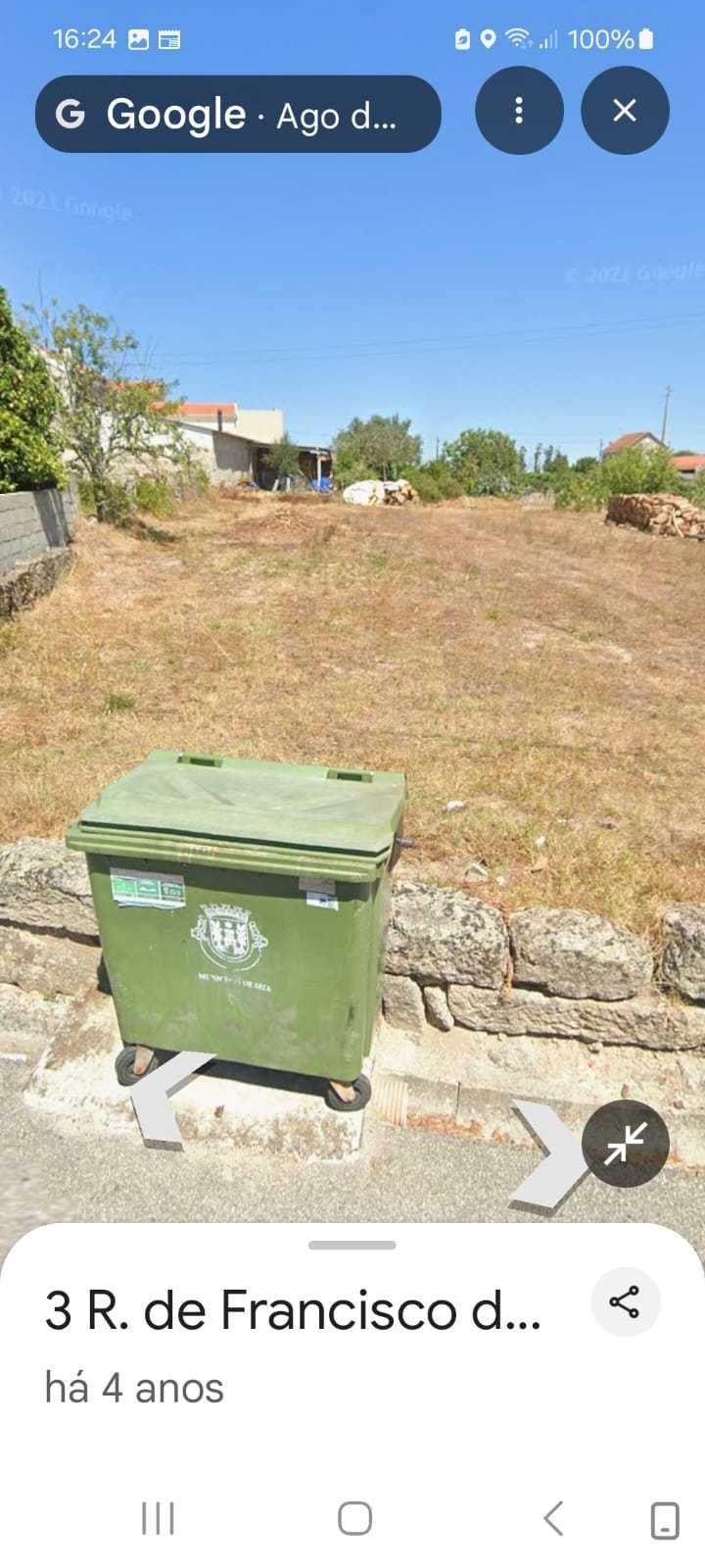 Terreno com licença para construçâo