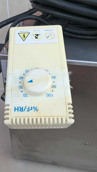 Profesjonalny osuszacz adsorpcyjny - 100 m³/h - 21 l/24 h nierdzewka