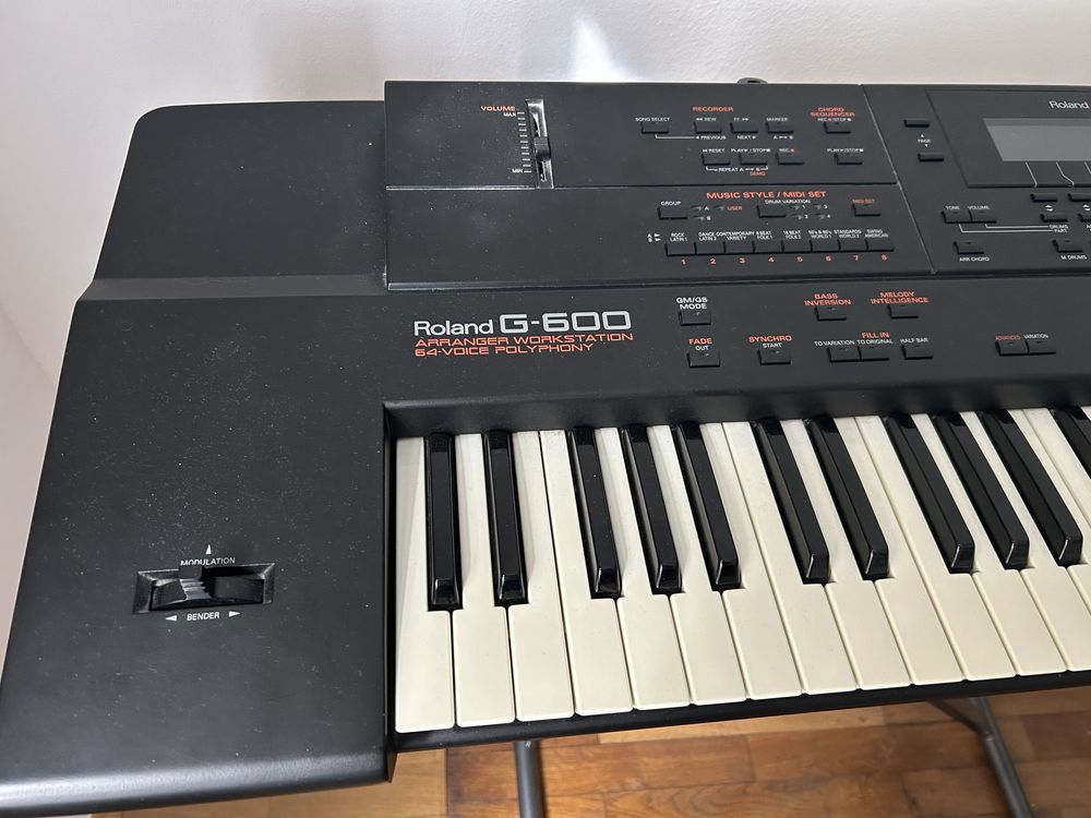 Roland G 600 klawisze