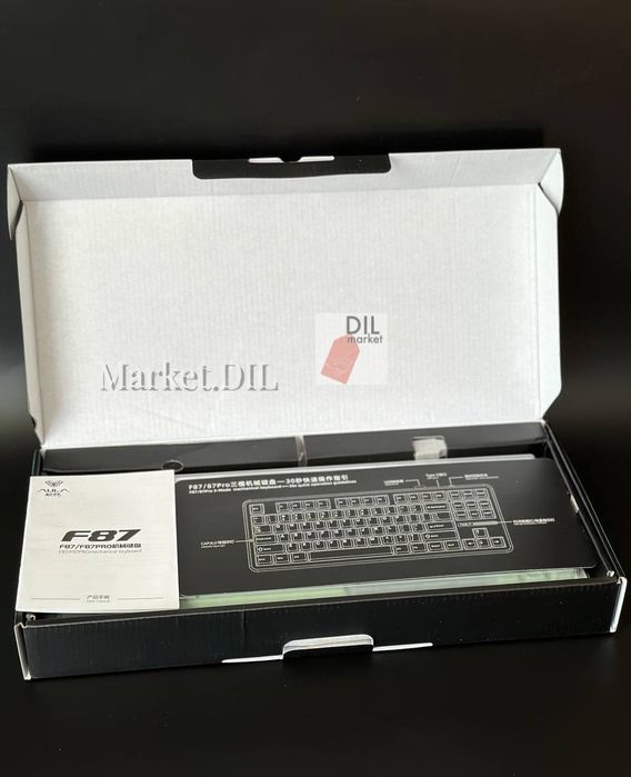 Бездротова Клавіатура AULA F87 PRO, 3 варіанти в наявності