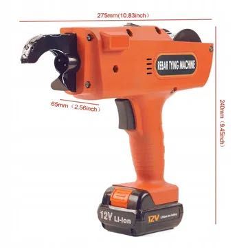 Maszyna Do Wiązania Prętów Zbrojeniowych Wiązarka 8-34 mm 2xAKU NOWA