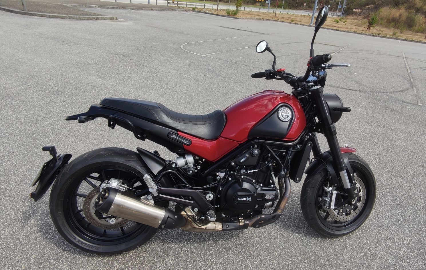 Benelli leoncino 500 - linda, como nova e sem nada a fazer