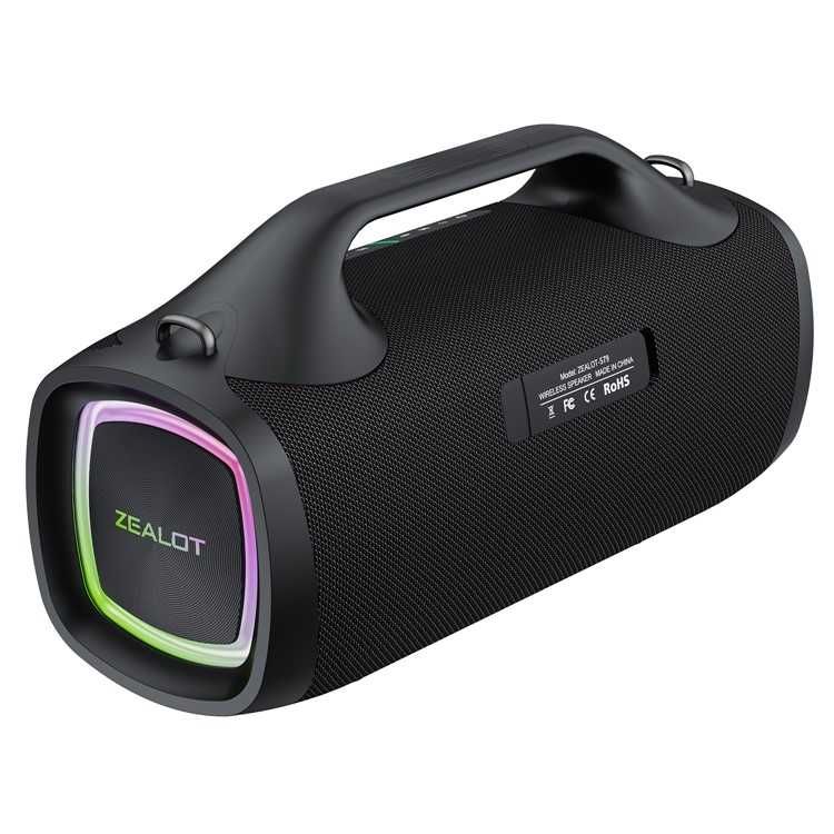 Bluetooth колонка ZEALOT S79 (100 Вт, водонепроникна, з підсвіткою)