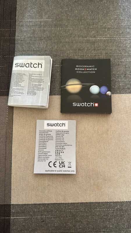 Omega x Swatch SO33A100 Merkury - Idealny dla miłośników astronomii