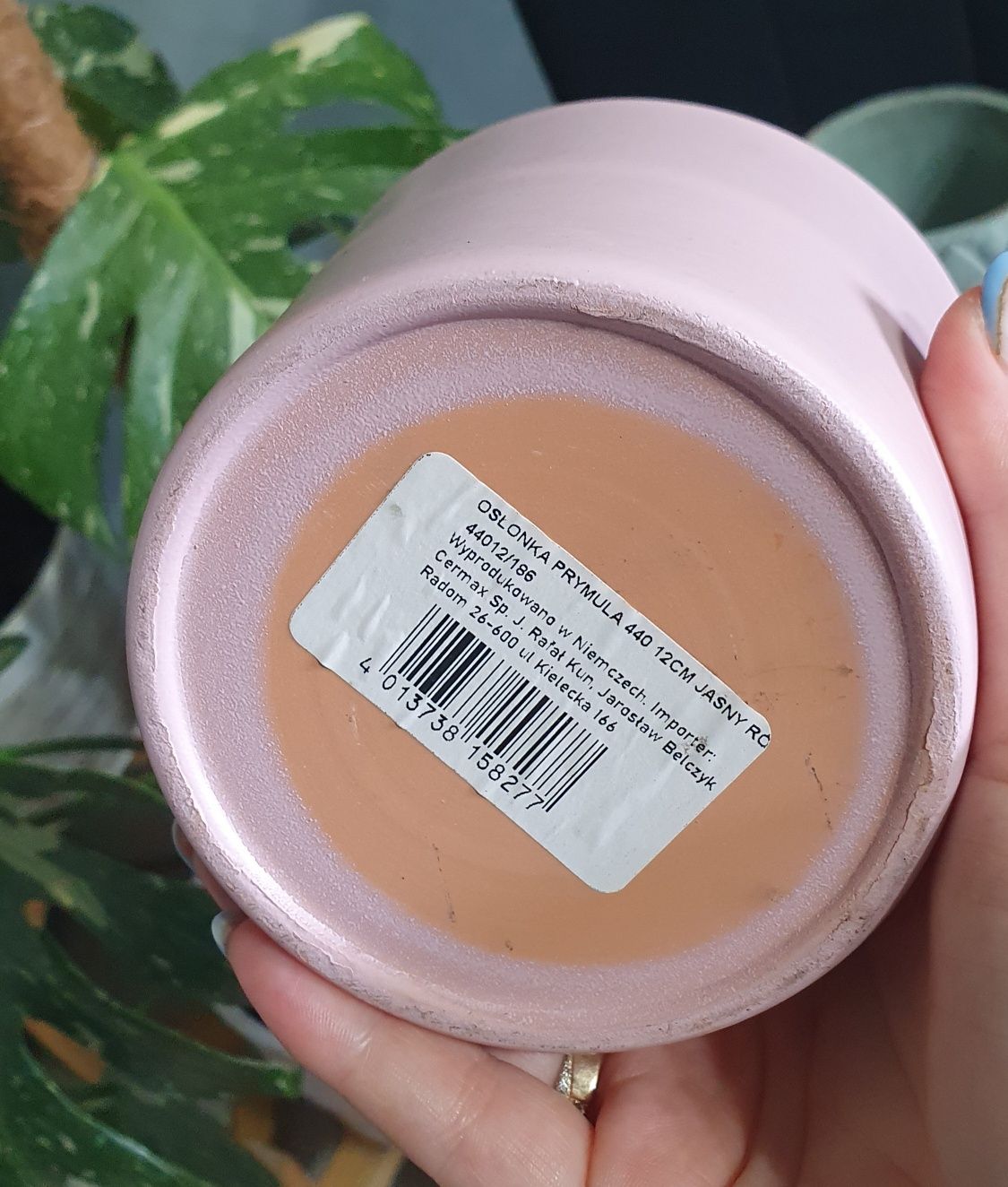 Pudrowa osłonka ceramiczna