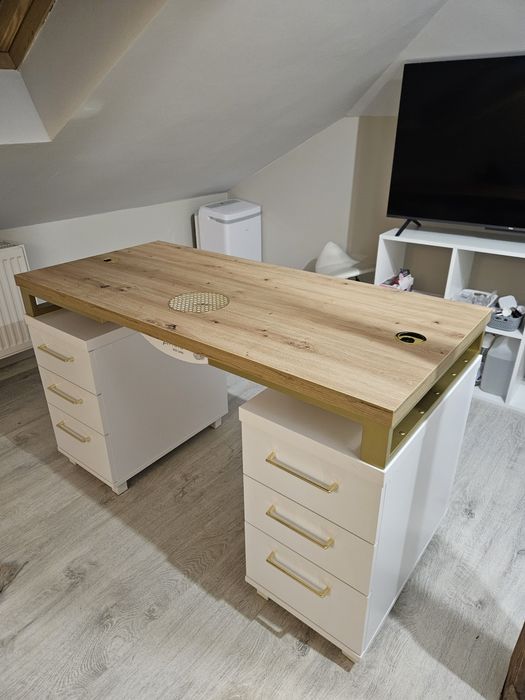 Biurko kosmetyczne manicure LOFT / INDUSTRIAL