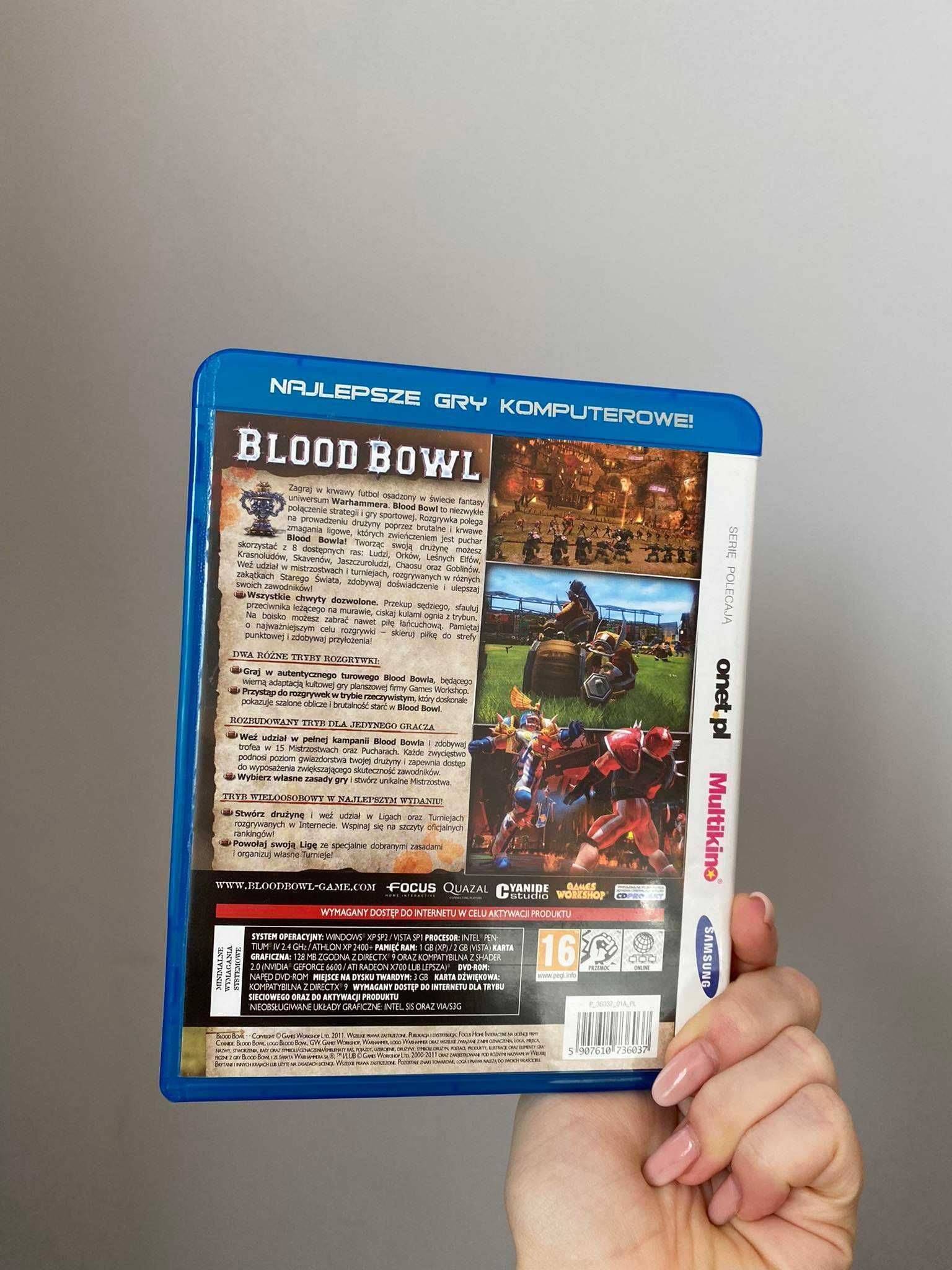 Blood Bowl gra komputerowa ekstra klasyka