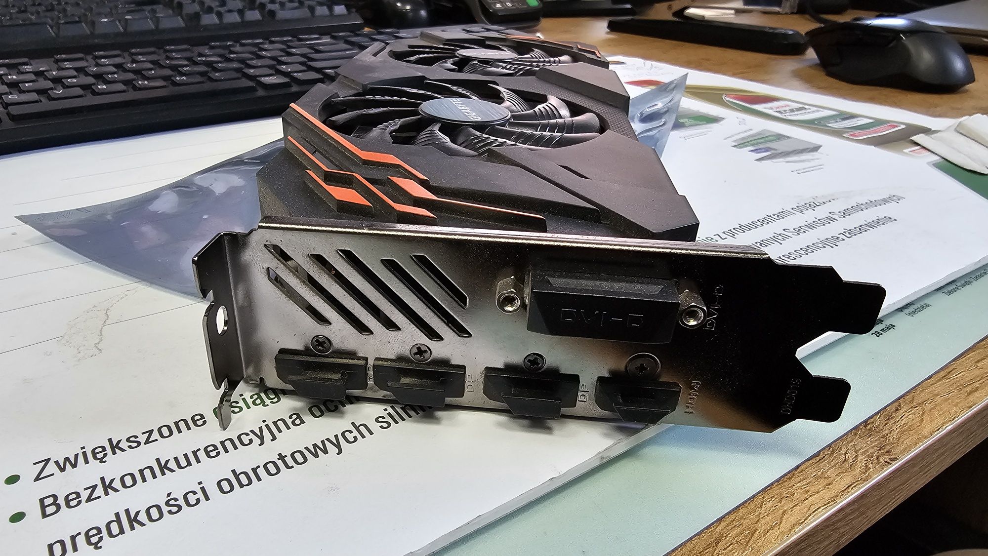 Karta Graficzna Gigabyte GeForce® GTX 1070 WINDFORCE 8GB