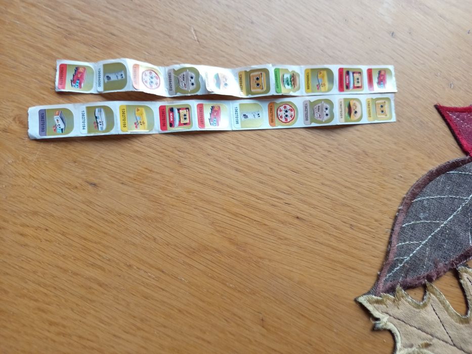 20 naklejek z Biedronki za 9 zł :)